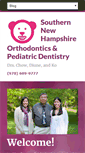 Mobile Screenshot of pedorthodontics.com