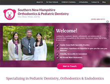 Tablet Screenshot of pedorthodontics.com